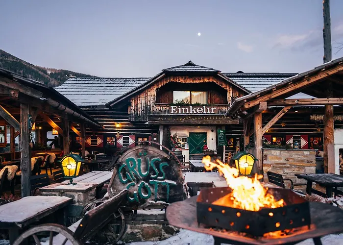 Trattlers Hof-chalets בקתה *